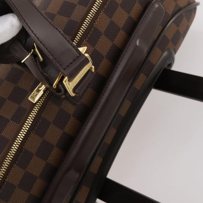 Louis Vuitton Pegase Luggage Damier, Brown, Canvas, Travel Bag