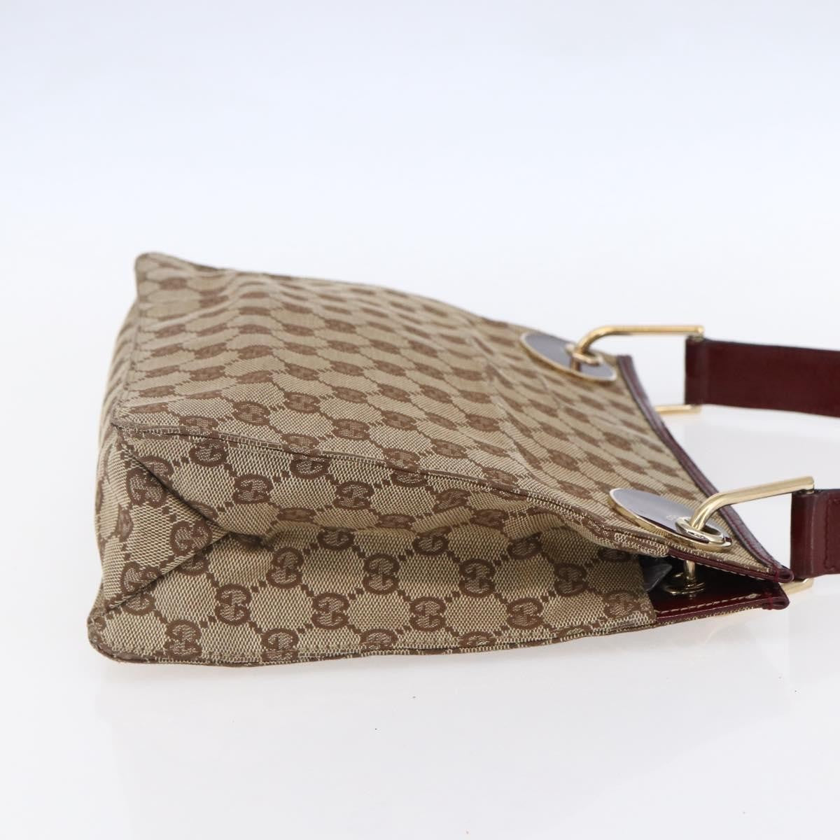 Gucci Eclipse Messenger GG Canvas, BEIGE, CANVAS, Shoulder bag