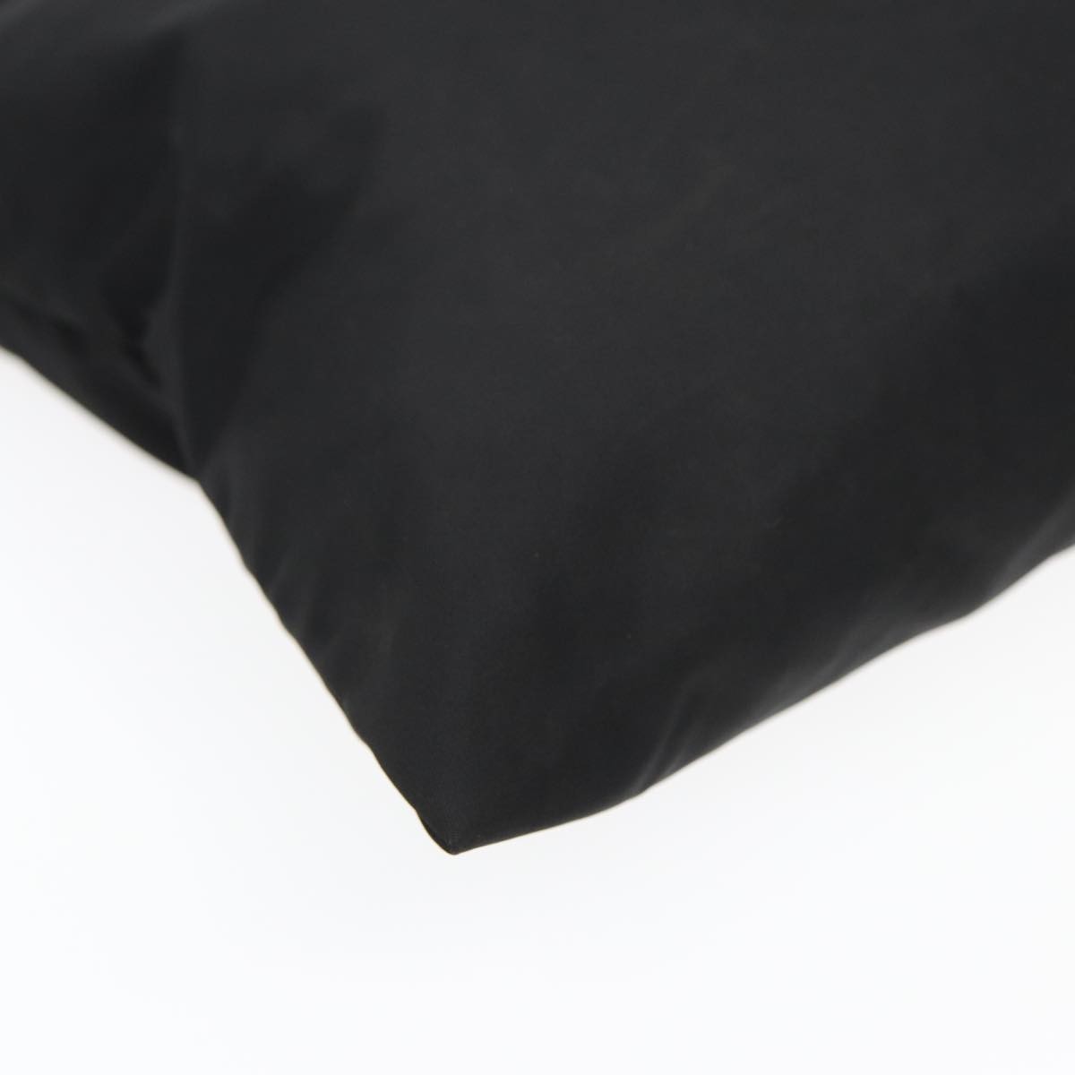 Prada Zip Top Messenger Bag Tessuto, BLACK, NYLON, Shoulder bag