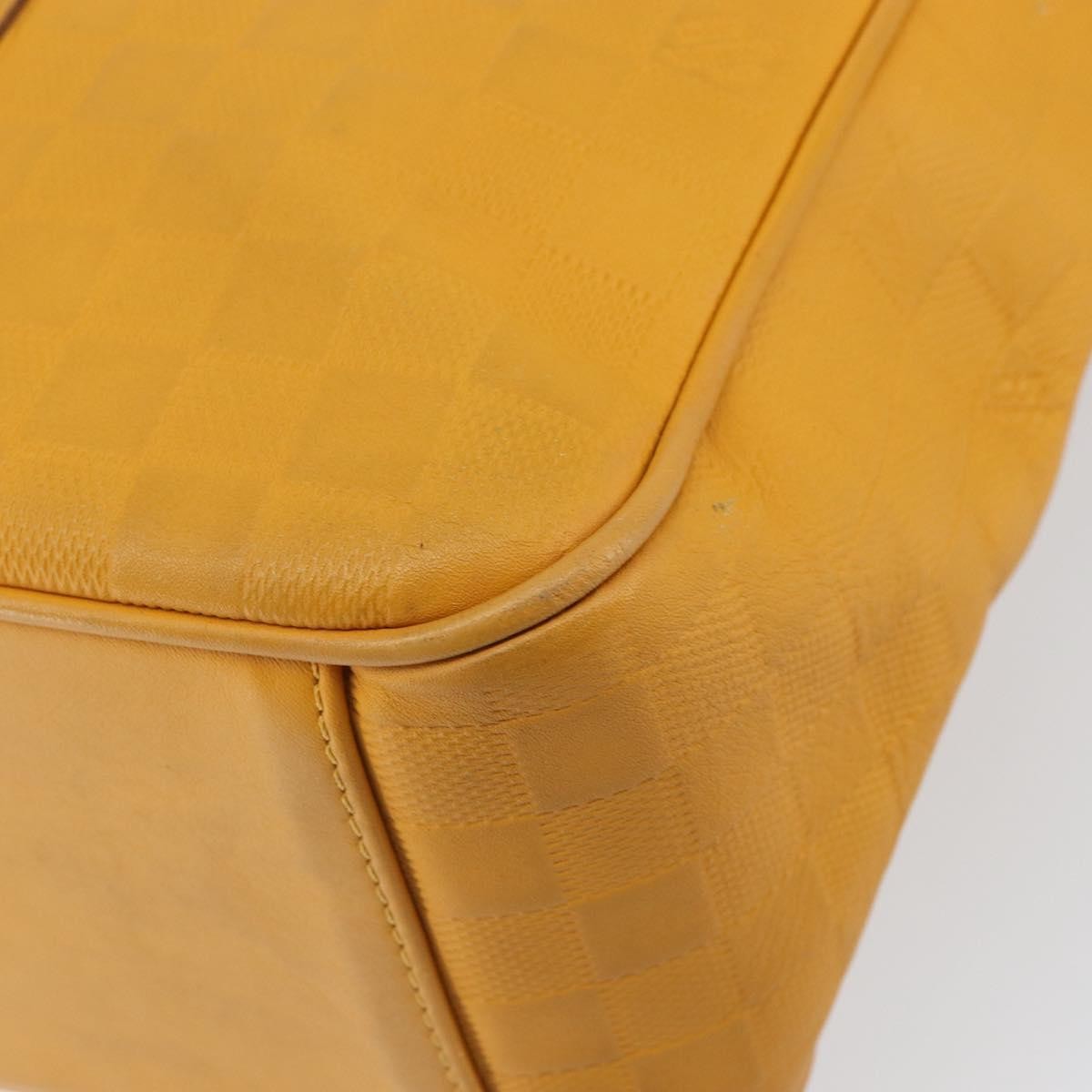 Louis Vuitton Tadao Handbag Damier Infini Leather, YELLOW, LEATHER, Handbag