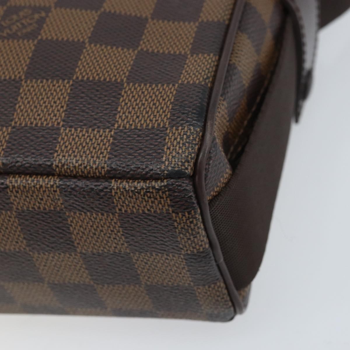 Louis Vuitton Olav Handbag Damier, BROWN, CANVAS, Shoulder bag