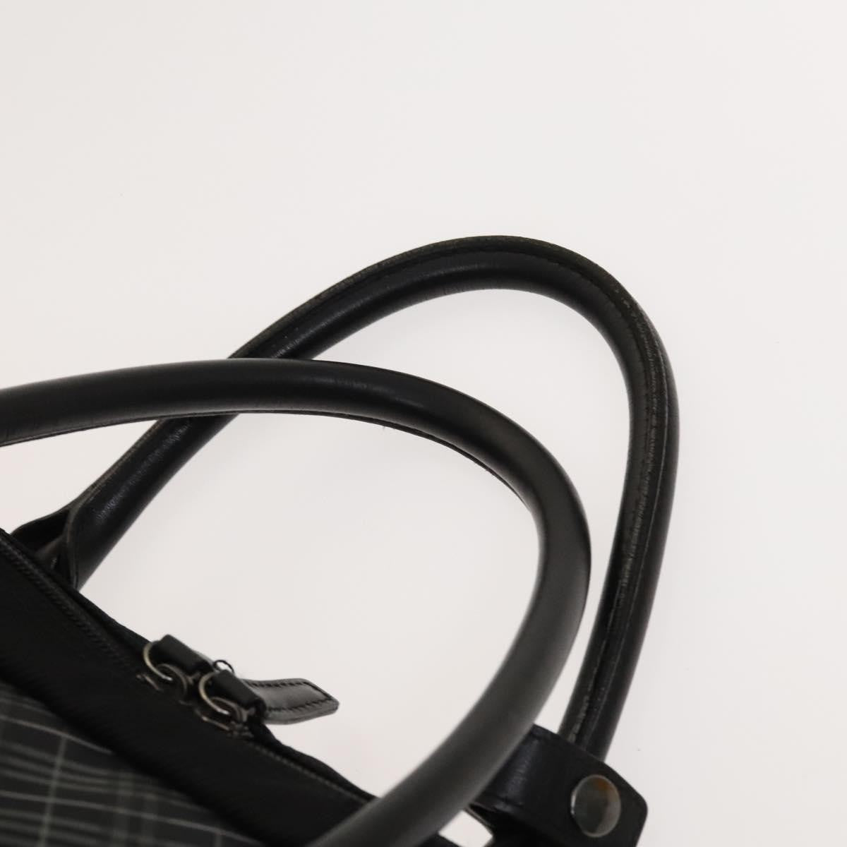 Burberry Black Label Business Bag Canvas, BLACK, CANVAS, Briefcase