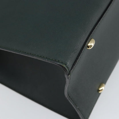 Celine Tote bag Leather, GREEN, LEATHER, Tote bag