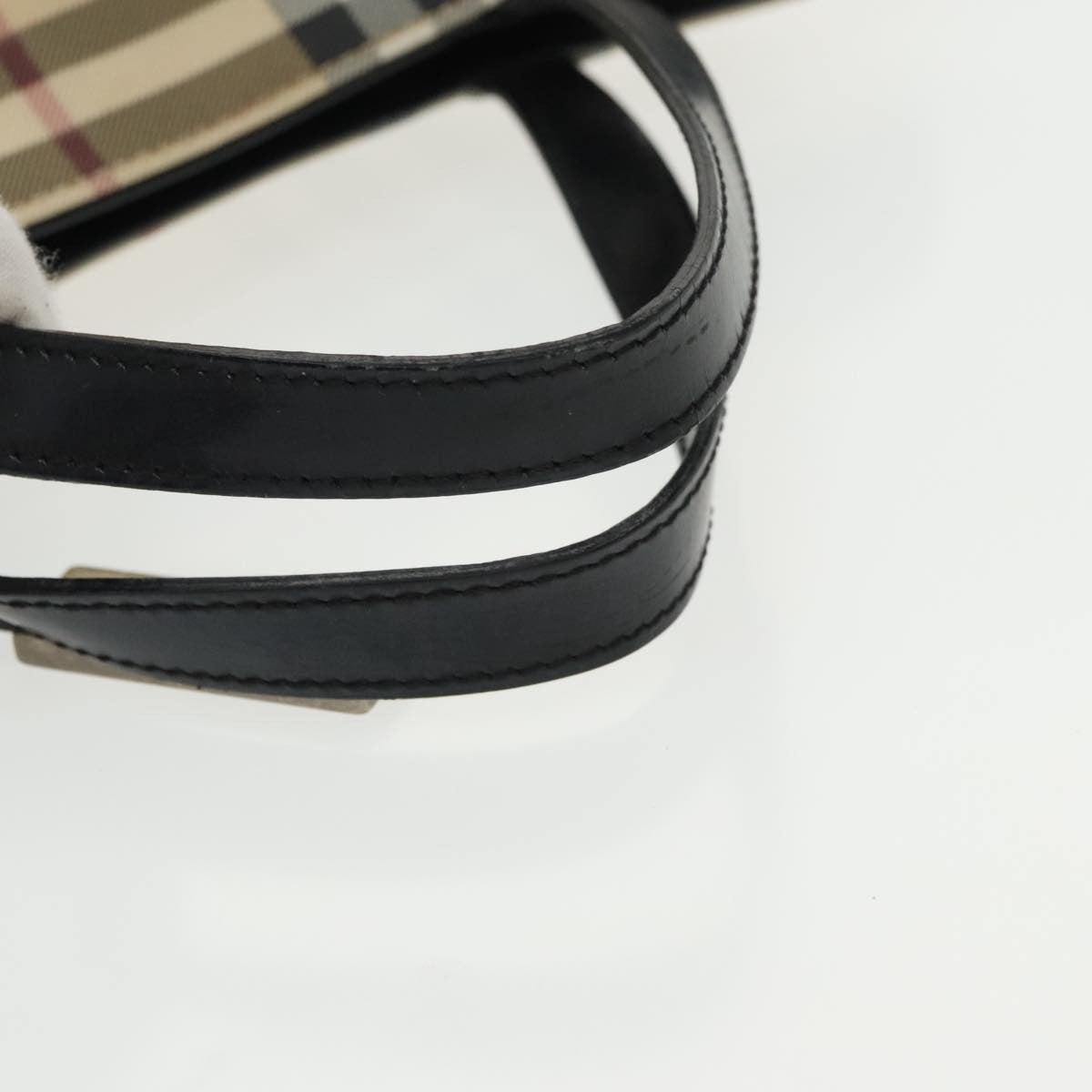 Burberry Top Handle Tote Nova Check Canvas, BEIGE, CANVAS, Tote bag