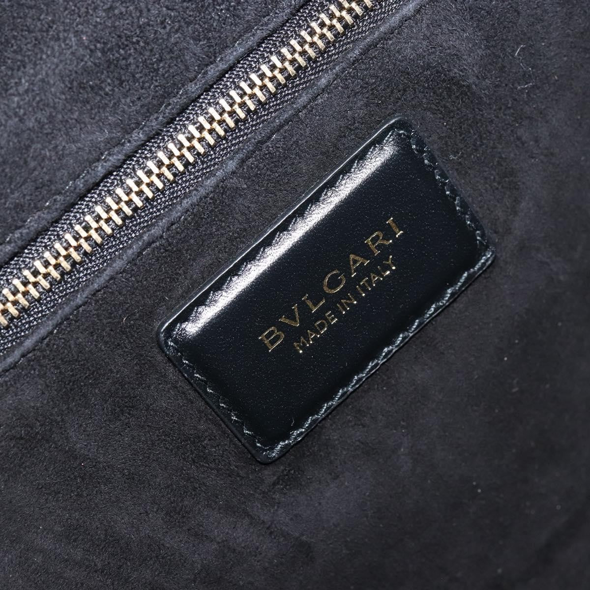 Bvlgari Serpenti Scaglie Day Bag Leather, BLACK, LEATHER, Handbag