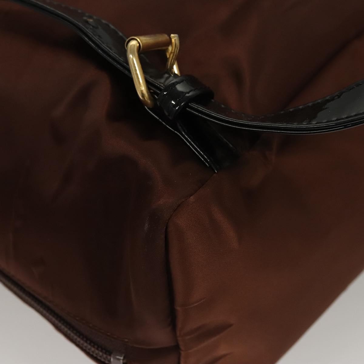 Balenciaga Vintage Backpack Nylon, BROWN, NYLON, Backpack