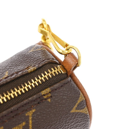 Louis Vuitton Papillon Pochette Monogram Canvas, BROWN, CANVAS, Clutche & pouche