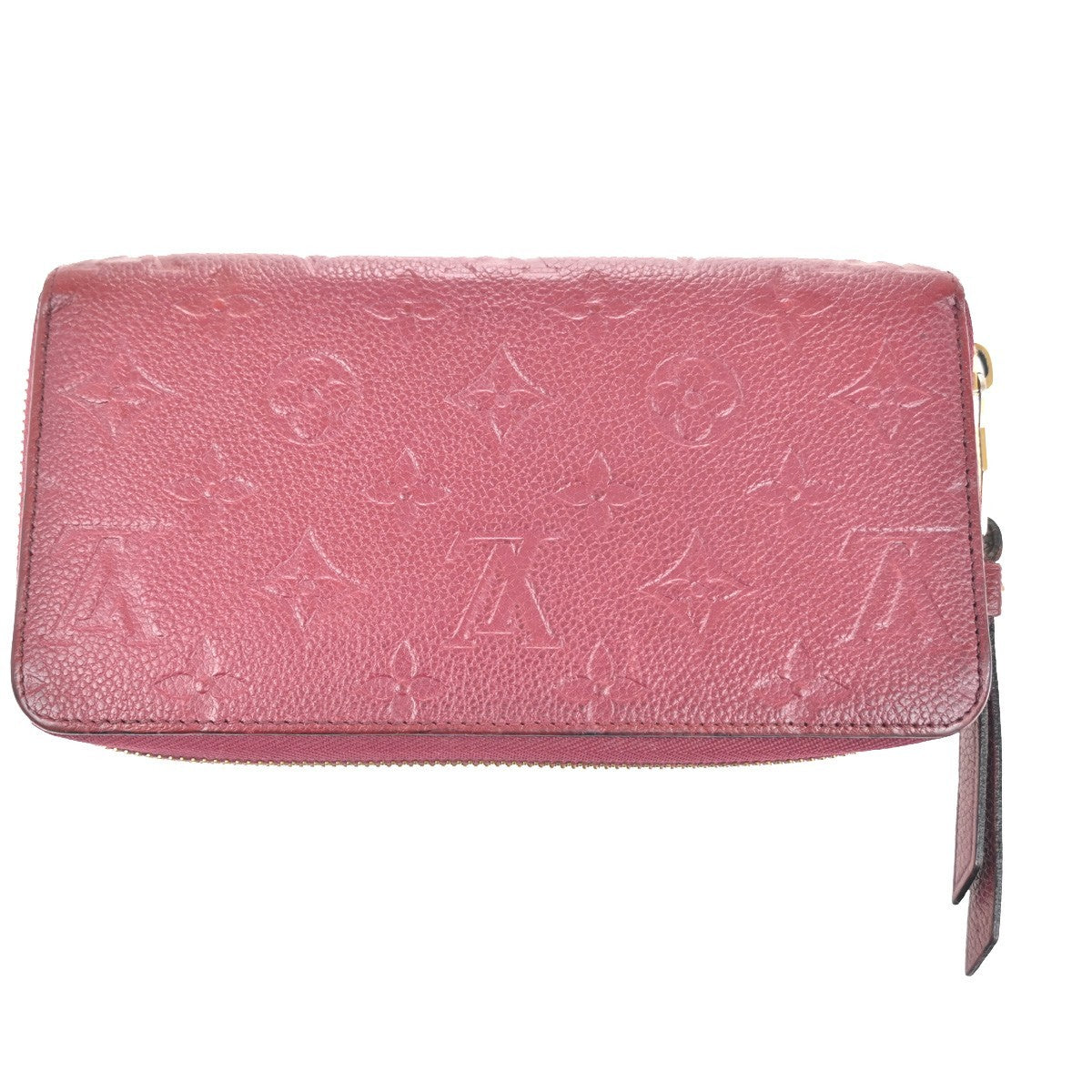 Louis Vuitton Zippy Wallet NM Leather Empreinte, PURPLE, LEATHER, Wallets