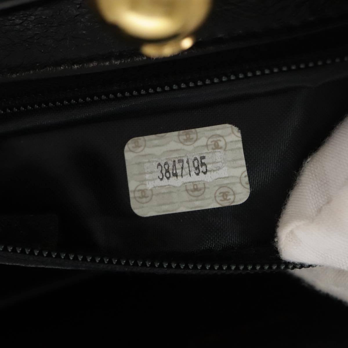 Chanel Vintage Chain Frame Bag Quilted Patent, BLACK, PATENT_LEATHER, Handbag