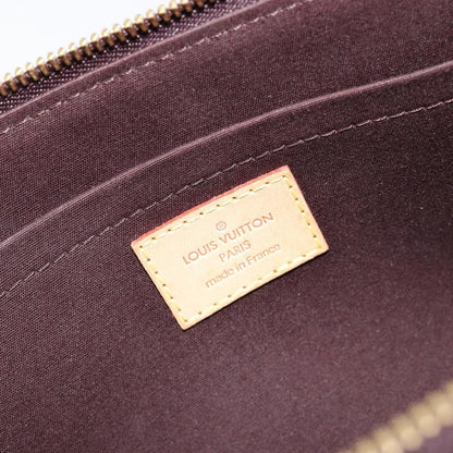 Louis Vuitton Rosewood Avenue Handbag Monogram Vernis, Purple, Patent Leather, Handbag