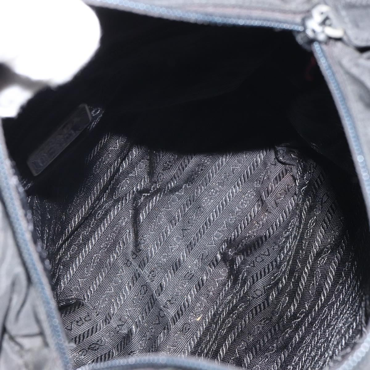 Prada Vintage Tote Nylon, BLACK, NYLON, Tote bag