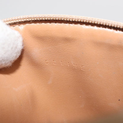 Celine Macadam Pochette Canvas and Leather, BROWN, CANVAS, Clutche & pouche