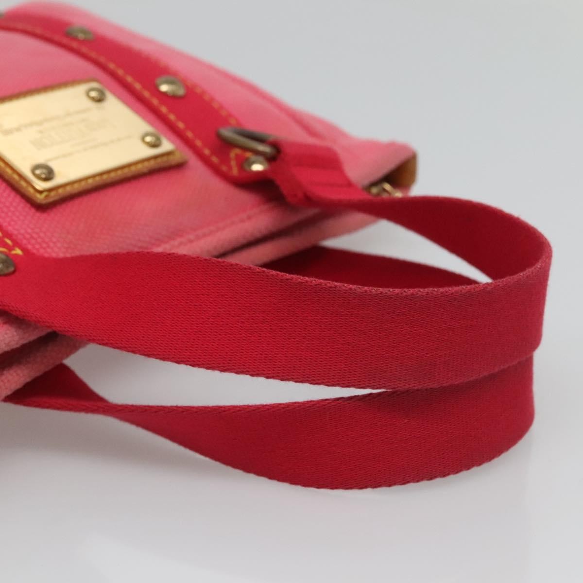 Louis Vuitton Antigua Tote Canvas, PINK, CANVAS, Tote bag