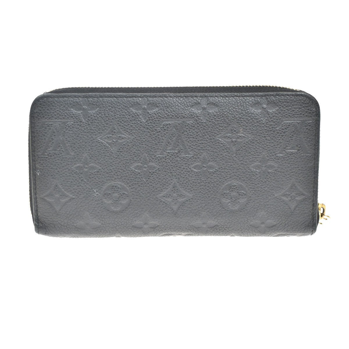 Louis Vuitton Zippy Wallet NM Leather Empreinte, BLACK, LEATHER, Wallets