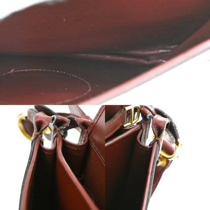 cartier Must de Cartier Shoulder Bag Leather, Burgundy, Leather, Shoulder Bag