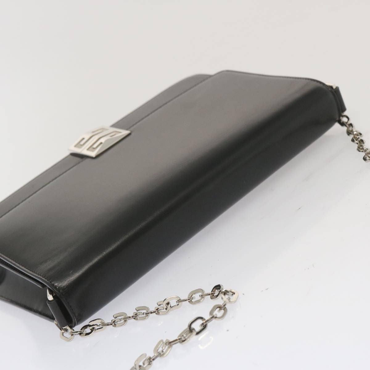 Givenchy 4G Chain Crossbody Bag Leather, BLACK, LEATHER, Crossbody bag
