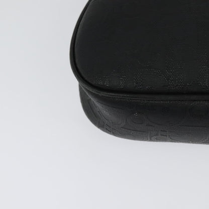 Christian Dior Vintage Trotter Pouch Canvas, BLACK, CANVAS, Clutche & pouche