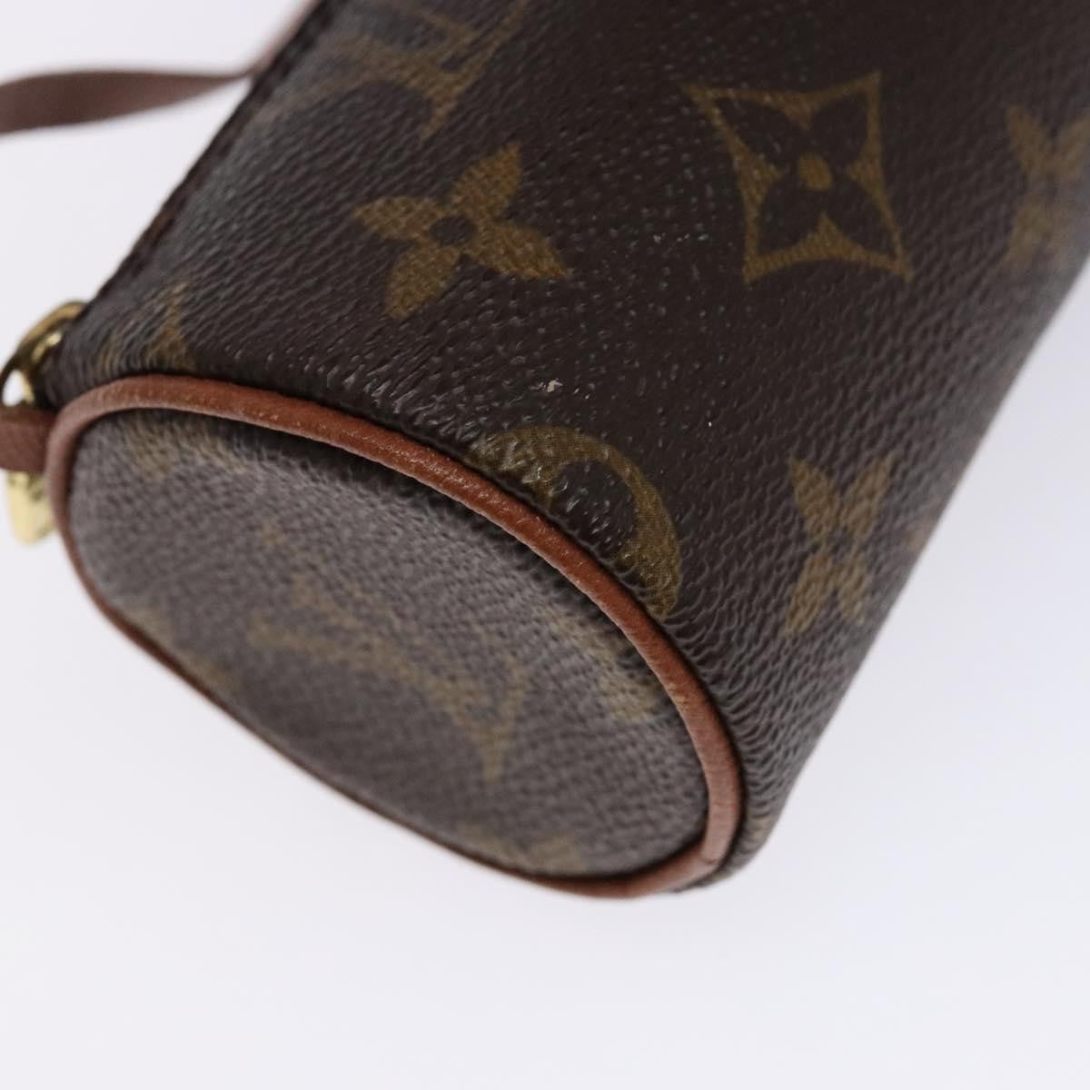 Louis Vuitton Papillon Pochette Monogram Canvas, BROWN, CANVAS, Handbag