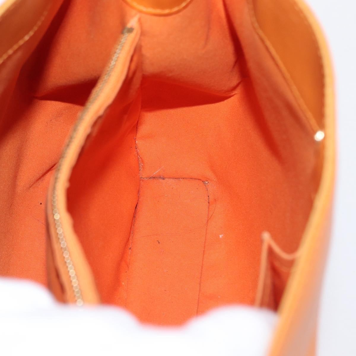 Louis Vuitton Mandara Handbag Epi Leather, ORANGE, LEATHER, Shoulder bag