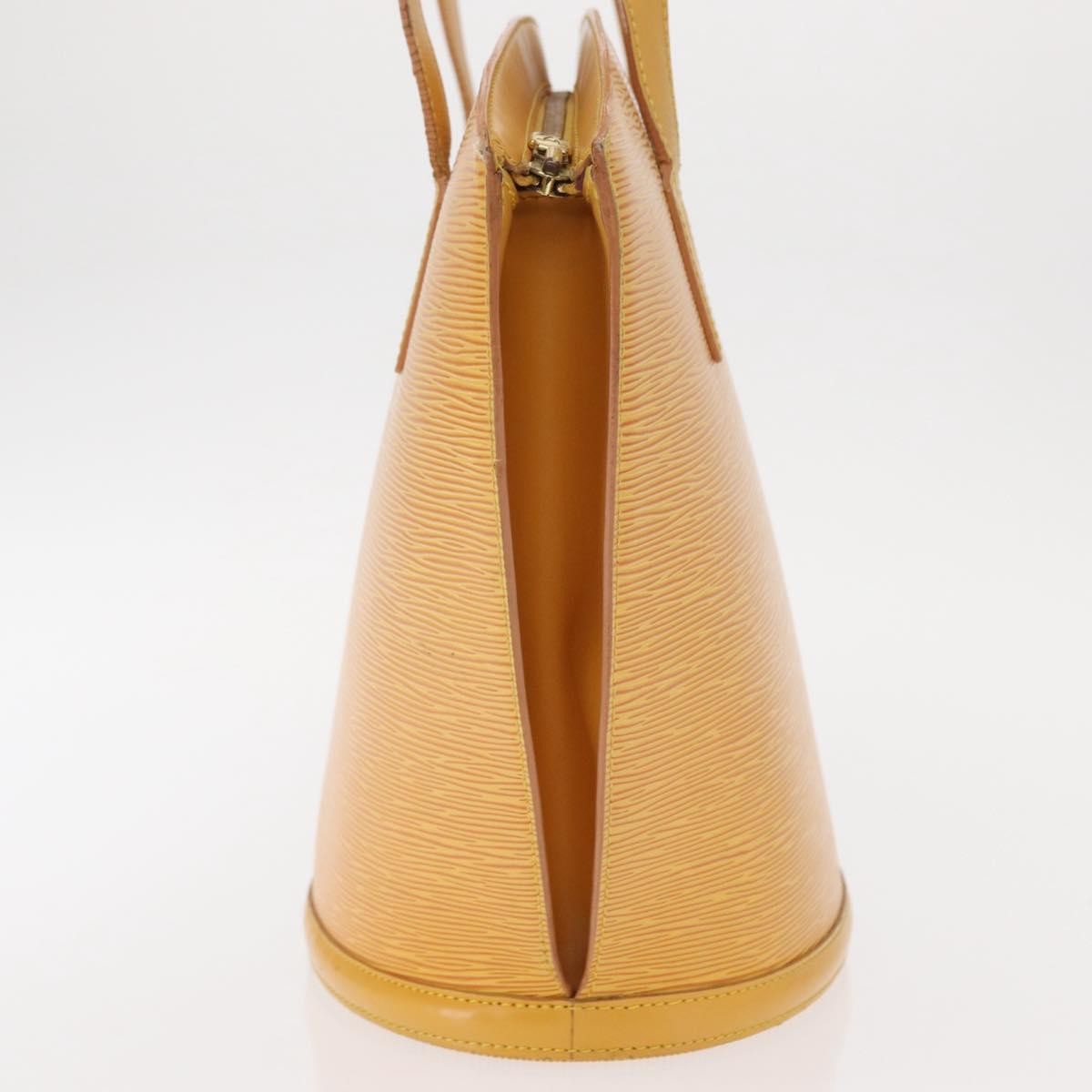 Louis Vuitton Saint Jacques Handbag Epi Leather, YELLOW, LEATHER, Shoulder bag