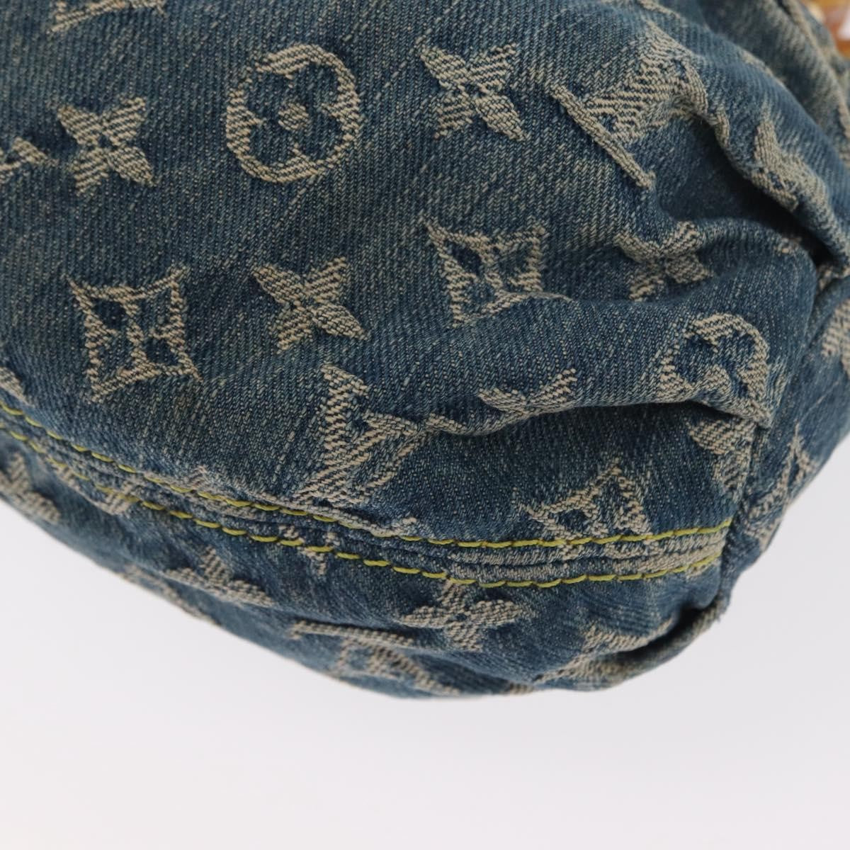 Louis Vuitton Pleaty Handbag Denim, BLUE, DENIM_JEANS, Handbag