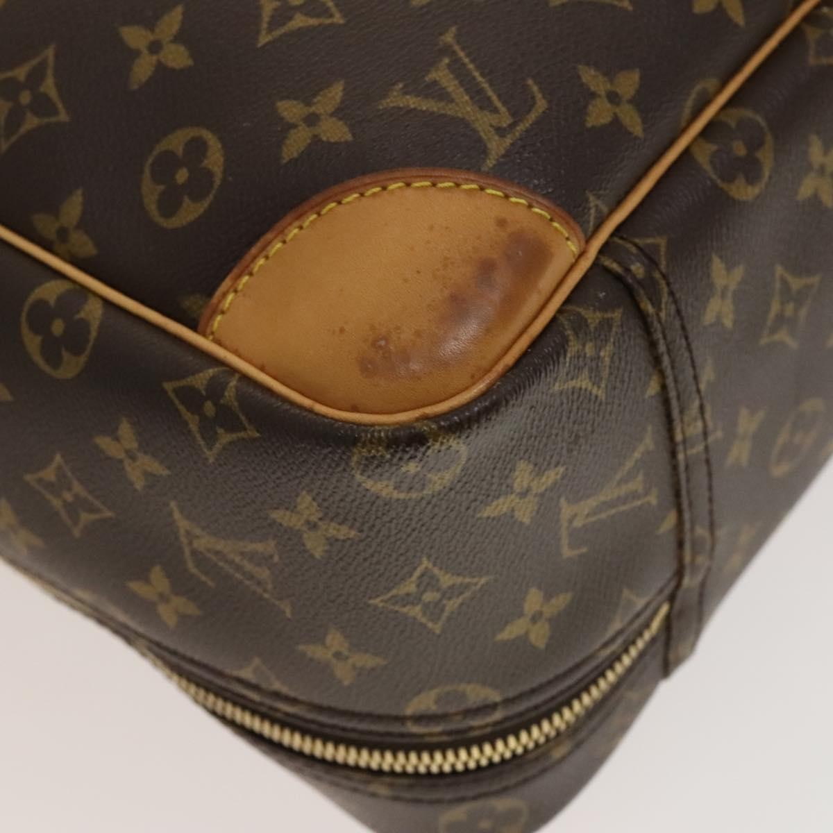 Louis Vuitton Sirius Handbag Monogram Canvas, BROWN, CANVAS, Handbag