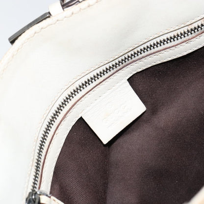 Gucci Belted Bucket Tote GG Canvas with Leather, BEIGE, CANVAS, Tote bag