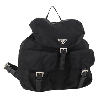 Prada Sac à dos Re-nylon nylon, BLACK, NYLON, Backpack