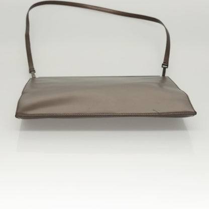 Gucci Vintage Shoulder Bag Leather, BROWN, LEATHER, Shoulder bag