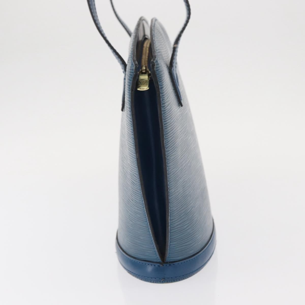 Louis Vuitton Saint Jacques Handbag Epi Leather, BLUE, LEATHER, Shoulder bag