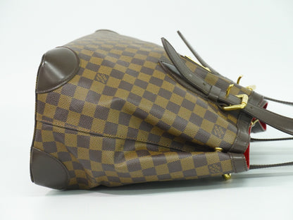 Louis Vuitton Hampstead Handbag Damier, Brown, Canvas, Shoulder Bag