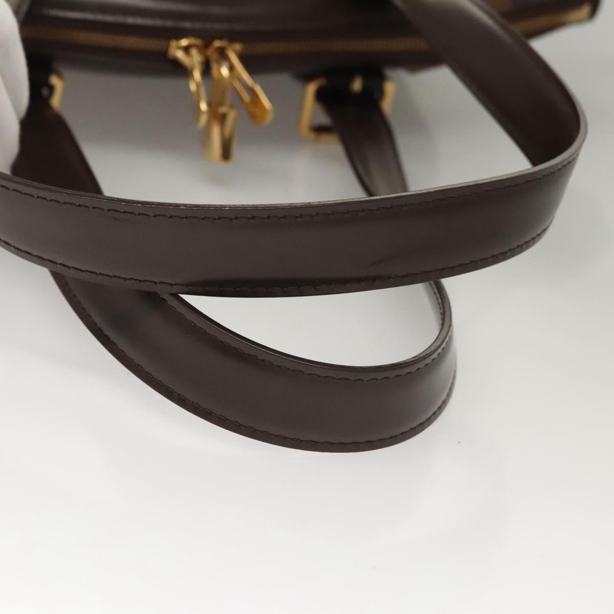 Louis Vuitton Verona Handbag Damier, BROWN, CANVAS, Shoulder bag
