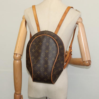 Louis Vuitton Ellipse Backpack Monogram Canvas, BROWN, CANVAS, Backpack