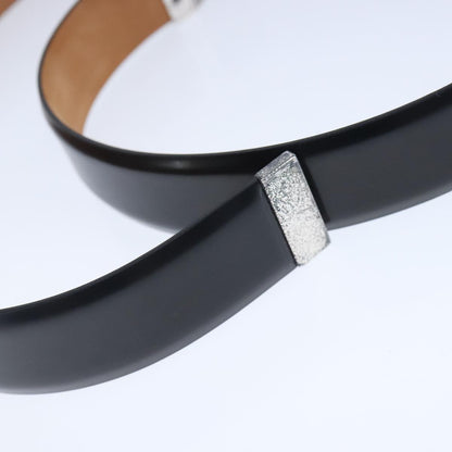 Louis Vuitton Carre Belt Leather, Black, Leather, Belt