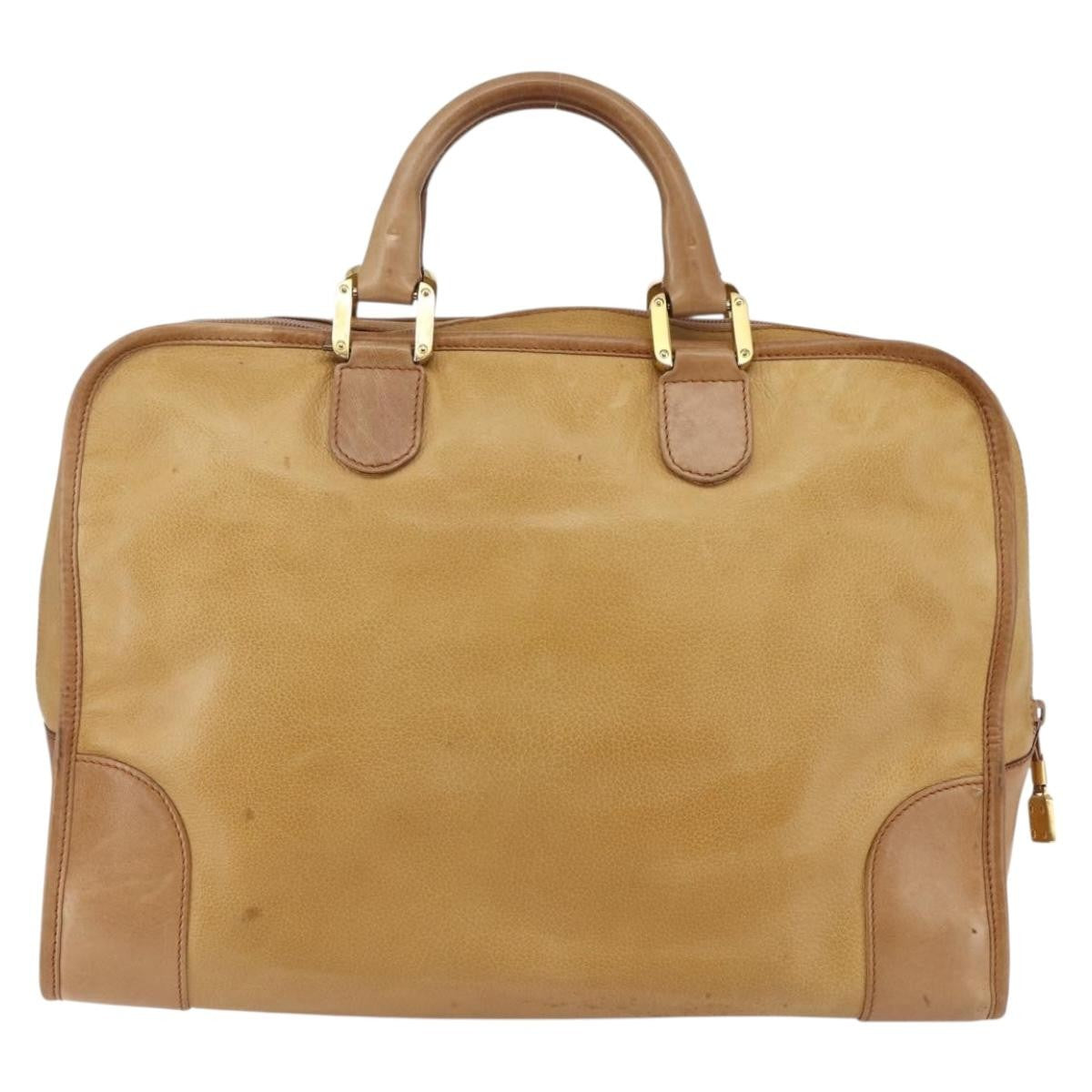 Loewe Amazona Bag Suede, BROWN, SUEDE, Handbag