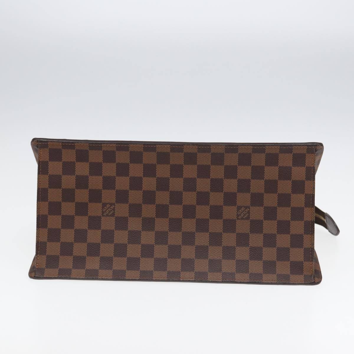 Louis Vuitton Riviera Handbag Damier, BROWN, CANVAS, Handbag