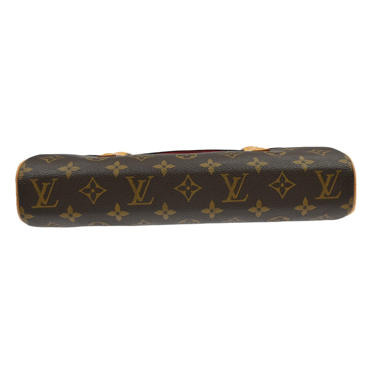Louis Vuitton Sonatine Handbag Monogram Canvas, BROWN, CANVAS, Handbag