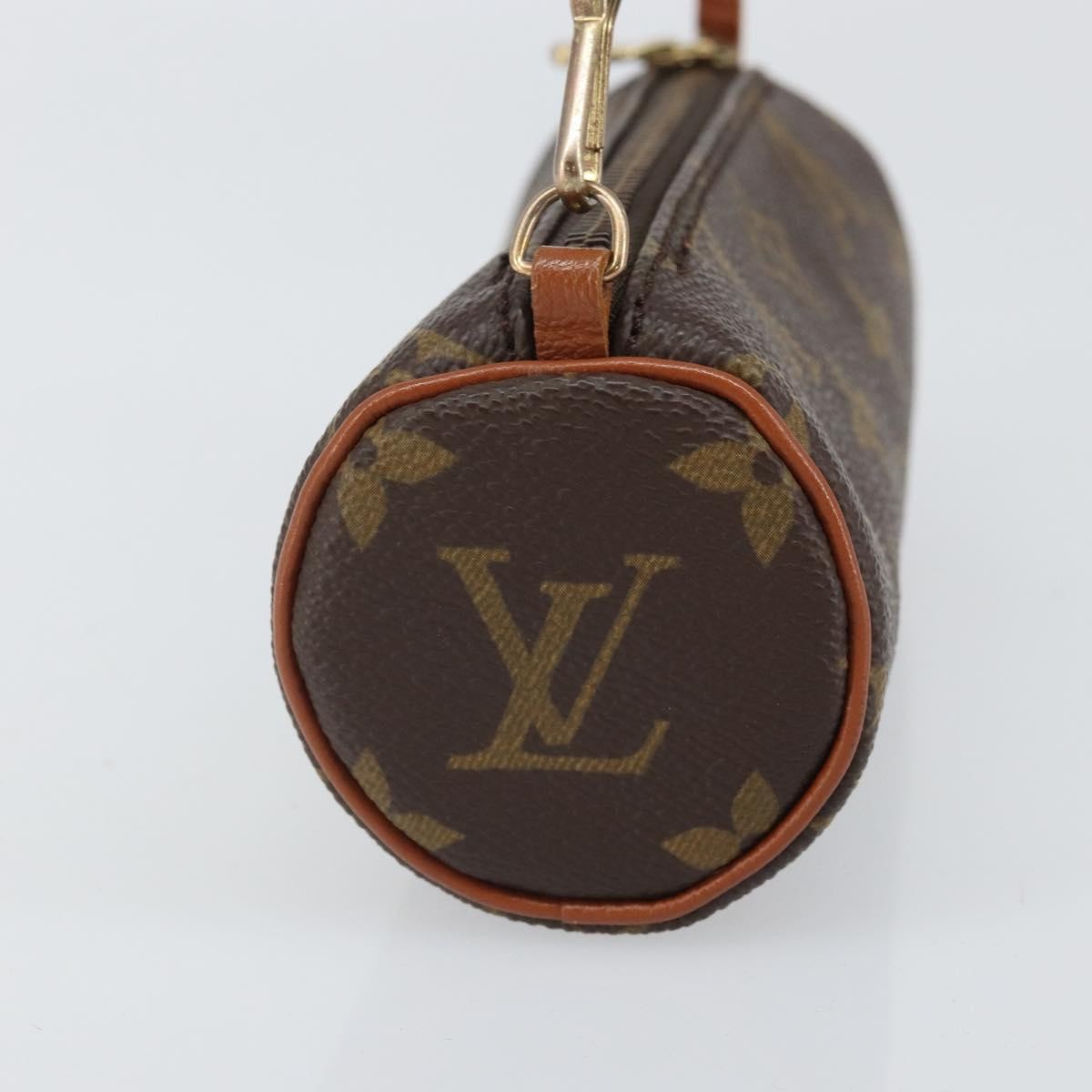 Louis Vuitton Papillon Pochette Monogram Canvas, BROWN, CANVAS, Clutche & pouche