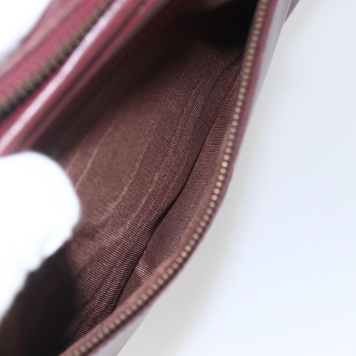 cartier Must de Cartier Shoulder Bag Leather, BURGUNDY, LEATHER, Shoulder bag