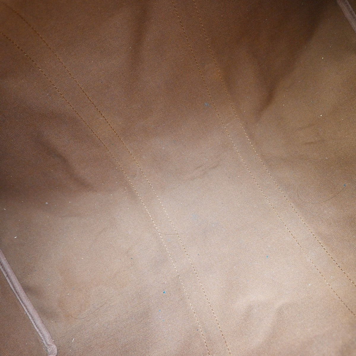 Louis Vuitton Keepall Bag Monogram Canvas, BROWN, CANVAS, Travel bag