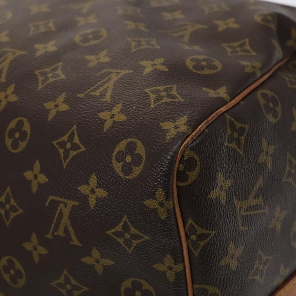 Louis Vuitton Keepall Bandouliere Bag Monogram Canvas, BROWN, CANVAS, Travel bag