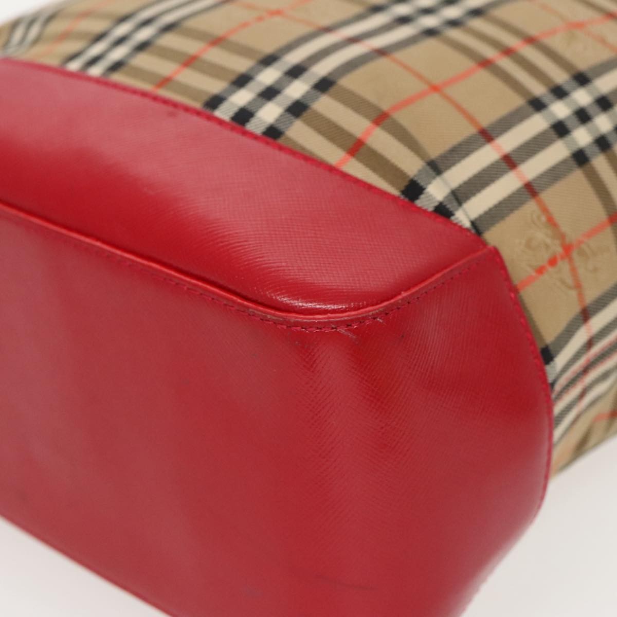 Burberry Nova Check Tote canvas check pattern, BEIGE, CANVAS, Tote bag