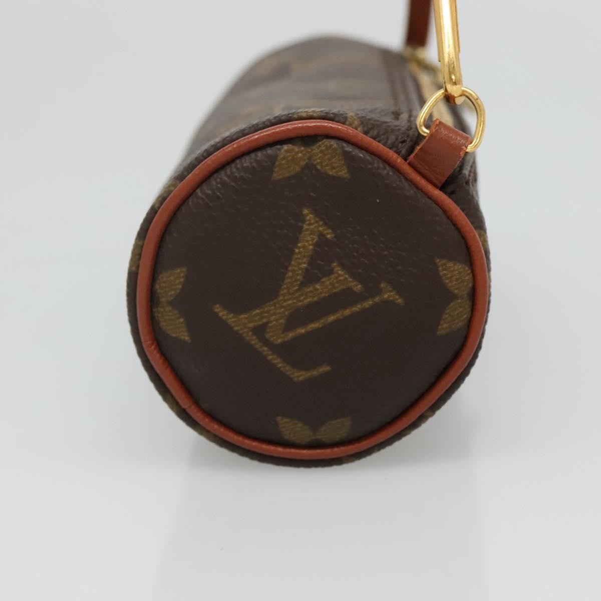 Louis Vuitton Papillon Pochette Monogram Canvas, BROWN, CANVAS, Handbag