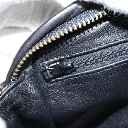 Chanel Vintage Diamond CC Camera Bag Quilted Lambskin, Black, Leather, Clutch