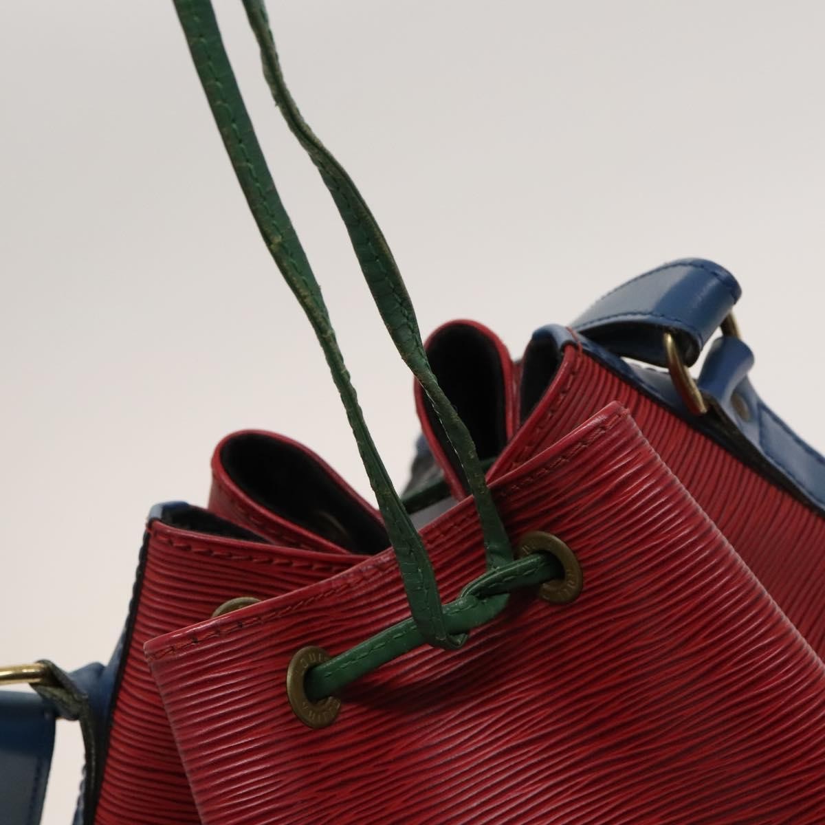 Louis Vuitton Tricolor Noe Handbag Epi Leather, Multicolour, Leather, Shoulder Bag