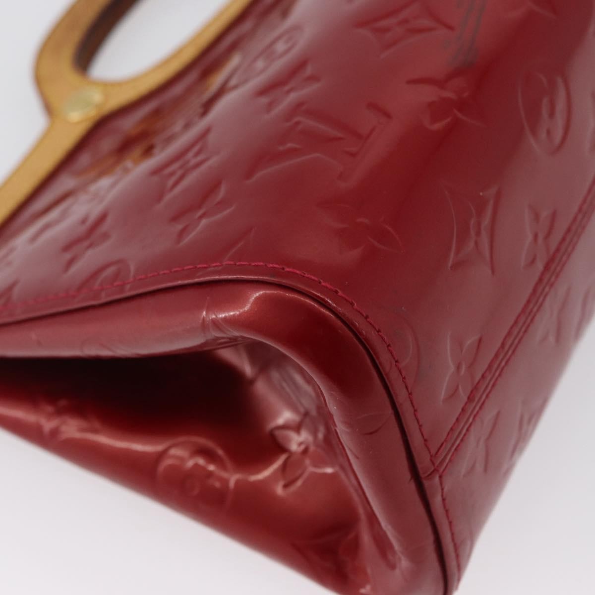 Louis Vuitton Roxbury Drive Handbag Monogram Vernis, RED, PATENT_LEATHER, Handbag