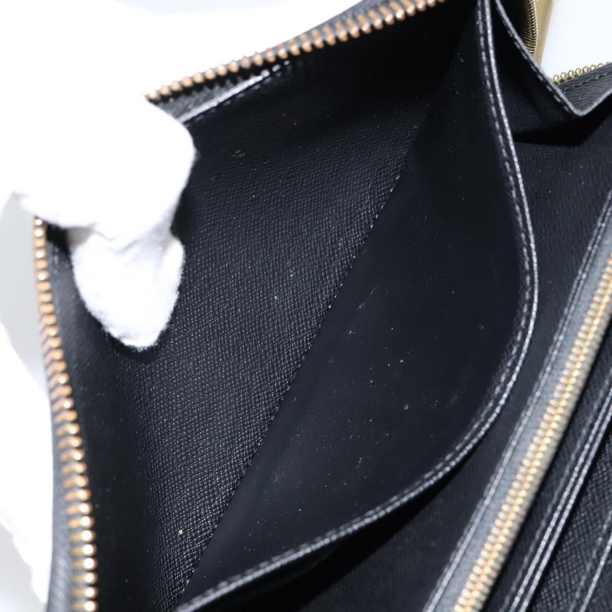 Louis Vuitton Zippy Wallet NM Damier Piet, BLACK, CANVAS, Wallets