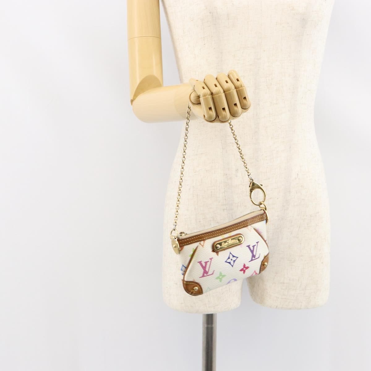 Louis Vuitton Milla Pochette Monogram Multicolor, MULTICOLOUR, CANVAS, Clutche & pouche