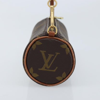 Louis Vuitton Papillon Pochette Monogram Canvas, BROWN, CANVAS, Clutche & pouche