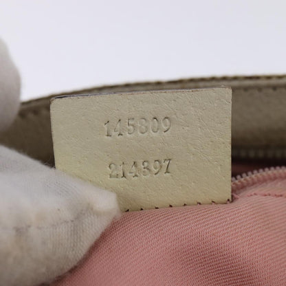 Gucci Flat Messenger Bag GG Canvas, BEIGE, CANVAS, Shoulder bag